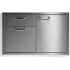 Lynx Professional Grill Series LTA30 - 30" Trash Center and Double Drawers