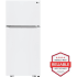 LG LTCS20020W - 30 Inch Top Freezer Refrigerator with 20.2 Cu. Ft. Total Capacity