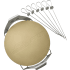 Napoleon 70002 - PRO Pizza Stone with Skewers and Rack