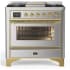 Ilve Majestic III Collection UM36FNR3SSGLP - Majestic III 36 inch Dual Fuel Range