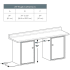 Viking 5 Series VDUO5241DSS - dimensions