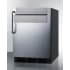 Summit FF7BKBISSTBADASR - 24 Inch Built-In All-Refrigerator Angle
