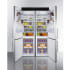 Summit FFBF181ES2KIT48 - 48 Inch Counter Depth Wide Bottom Freezer Refrigerator Set