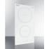 Summit SINC2B231W - 12 Inch Induction Cooktop