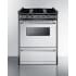 Summit TNM6107BRW - 24 Inch Gas Range
