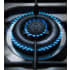 Ilve Majestic II Collection UM12FDQNS3BGGLP - Freestanding Dual Fuel Range Black
