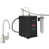 Rohl Michael Berman Collection MBKIT7945LMPN2 - Gotham C-Spout Hot Water Faucet Tank And Filter Kit - Polished Nickel With Metal Lever Handle