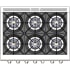 Capital Culinarian Series MCOR366N - Cooktop
