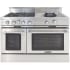 Capital Classic Chef MCOR484CWN - 48-Inch Classic Chef Gas Range in Stainless Steel with 4 Open Burners &amp; 24-Inch Open Burner Wok