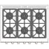 Capital Precision Series MCR366L - Cooktop