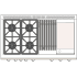 Capital Precision Series MCR484BGL - Cooktop