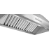 Thermador Professional Series PH48HWS - 48 Inch Wall Mount Range Hood with 4-Speed in Bottom View