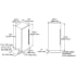 Thermador Freedom® Collection TFL36IR905 - Dimensions