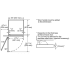 Thermador Freedom® Collection TFL18IR905 - Dimensions