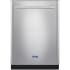 Maytag MDB8979SFZ - Fully Integrated Dishwasher with PowerBlast Cycle, Power Dry, and 4-Blade Stainless Steel Food Chopper