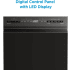 Midea MDF18A1ABB - 18 Inch Full Console Dishwasher Digital Control Panel with LED Display
