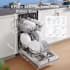 Midea MDF18A1AST - 18 Inch Full Console Dishwasher 8 Place Settings