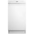 Midea MDF18A1AWW - 18 Inch Full Console Dishwasher
