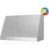 BlueStar Abbaka Mesa ME066MLCC - Wall Mount Range Hood in Angled View