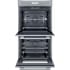 Thermador Masterpiece Series MED302WS - 30 Inch Double Convection Smart Electric Wall Oven with 9 cu. ft. Total Capacity in Opened View