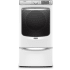 Maytag MED8630HW - 27 Inch Electric Smart Dryer with 7.3 Cu. Ft. Capacity - Pedestal