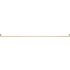 Zephyr MERAIL00SG - Satin Gold Accent Rail