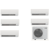 Mitsubishi Electric MIT42KMULTI5HEAD99999 - 42,000 BTU Multi Zone Mini Split System