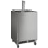 Marvel Outdoor Collection MOKR224SSC1A - 24 Inch Outdoor Mobile Beverage Dispenser in Angled View