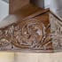 ZLINE 373RRRD36 - Walnut-Toned Distressed Finish w/Carving &amp; White Glaze
