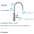 Elkay Allure Collection LK7921SSS - Elkay Allure Single Hole Kitchen Faucet with Lever Handle - Features