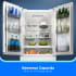 Midea MRF18B4AWW - 30 Inch Freestanding French Door Refrigerator