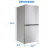 Midea MRU21C7BST - 30 Inch Freestanding Upright Smart Freezer