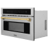 ZLINE Autograph Edition MWOZ30G - 1.6 cu. ft. Built-in Microwave Oven Stainless Steel with Polished Gold Accents