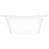 Rohl TOULOUSE™ TOUNSWNO - 31 Inch Freestanding Soaking Bathtub with 72 Gallons Total Capacity