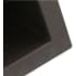 Nantucket Sinks Plymouth Collection PR3420PSBR - 34 Inch Top Mount Double Bowl Kitchen Sink Corner Detail