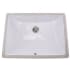 Nantucket Sinks Great Point Collection UM18X13W - Undermount Bathroom Sink from Nantucket
