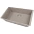 Nantucket Sinks Plymouth Collection PR3018TR - 30 Inch Undermount Single Bowl Kitchen Sink Angled View