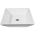 Nantucket Sinks Brant Point Collection NSV109 - 16 Inch Bathroom Vessel Sink with 3 5/8 Inch Bowl Depth