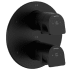 Rohl Ode™ TOD46BK - Ode™ Dual Lever Handle Thermostatic and Pressure Balance Trim with 6 Functions in Black