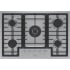Bosch 800 Series NGM8059UC - 30 Inch Built-In Gas Cooktop with 5 Sealed Burners - Top View