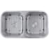 Nantucket Sinks Sconset Collection NS10I16 - 23 Inch Undermount Single Bowl Kitchen Sink with 16 Gauge Stainless Steel Top View