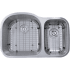 Nantucket Sinks Sconset Collection NS312116 - 31 1/2 Inch Double Bowl Undermount Kitchen Sink with 16 Gauge Stainless Steel