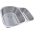 Nantucket Sinks Sconset Collection NS312116 - 31 1/2 Inch Double Bowl Undermount Kitchen Sink Angled View