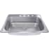Nantucket Sinks Madaket Collection NS33228 - 33 Inch Single Bowl Drop-In Kitchen Sink with 18 Gauge Stainless Steel