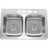Nantucket Sinks Madaket Collection NS3322DE9 - Top View