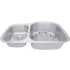 Nantucket Sinks Quidnet Collection NS7030R16 - 32 1/2 Inch Undermount Double Bowl Kitchen Sink with Sink Grid