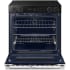 Samsung BESPOKE NSE6DG8550SR - 30 Inch Slide-In Electric Smart Range 6.3 cu. ft. Flex Duo™ Convection+ Oven
