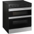Samsung BESPOKE NSE6DG8550SR - 30 Inch Slide-In Electric Smart Range Angle