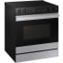 Samsung BESPOKE NSE6DG8700SR - 30 Inch Slide-In Electric Smart Range Angle