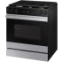 Samsung BESPOKE NSG6DG8500SR - 30 Inch Slide-In Gas Smart Range Angle